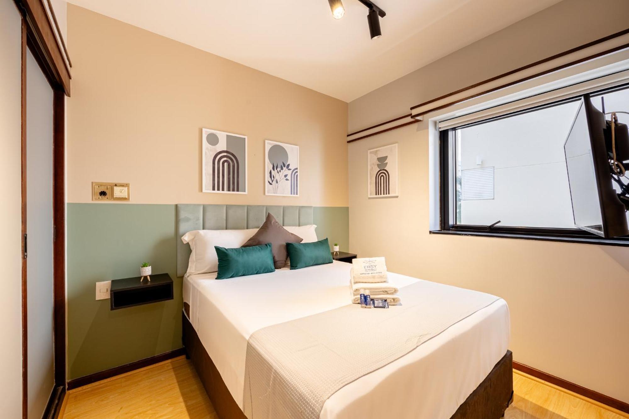 Apartamento Easy Star - Belissimo Flat C/vaga No Jardim Paulista - Hq01i
