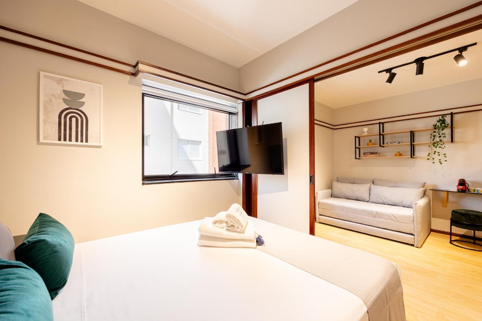 Easy Star - Belissimo Flat C/vaga No Jardim Paulista - Hq01i Apartamento São Paulo
